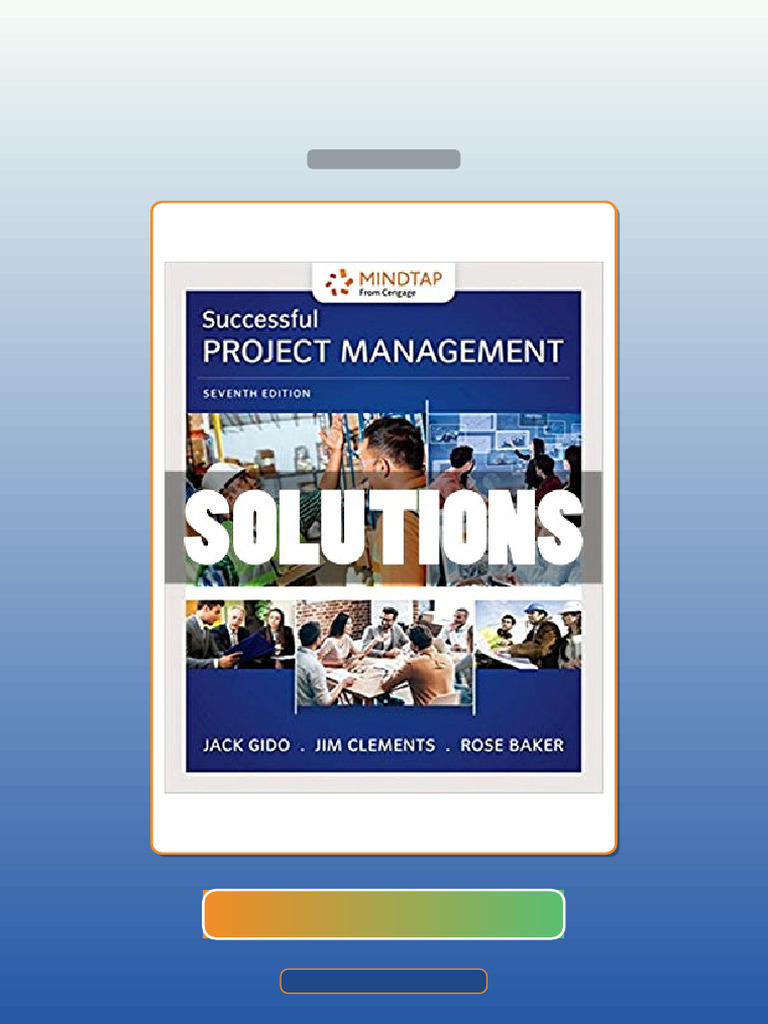 Test Bank for Successful Project Management 7 Ed Gido | PDF | Multiple ...