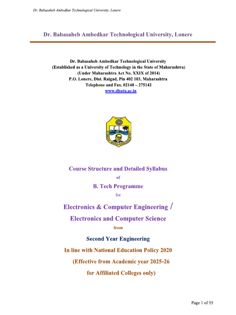 Syllabus | PDF