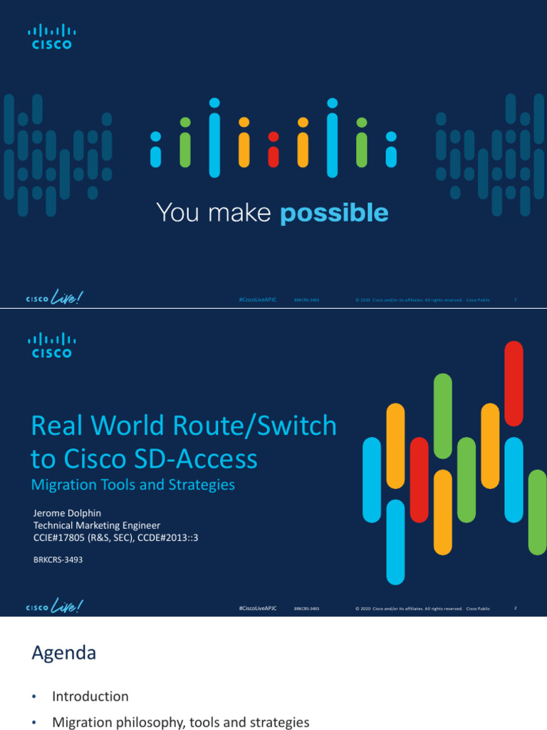 Cisco SD-Access Migration Strategies | PDF | Computer Network | Computing