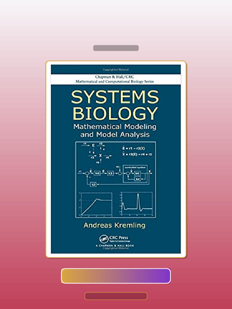 Test Bank for Systems Biology Mathematical Modeling and Model Analysis ...