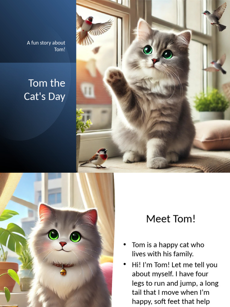 Tom the Cat's Fun Daily Adventures | PDF