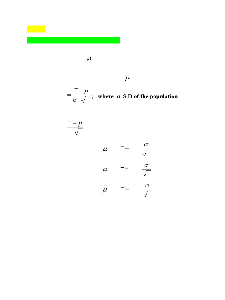 Statistical Tests for Mean Comparison | PDF | Evaluation Methods ...
