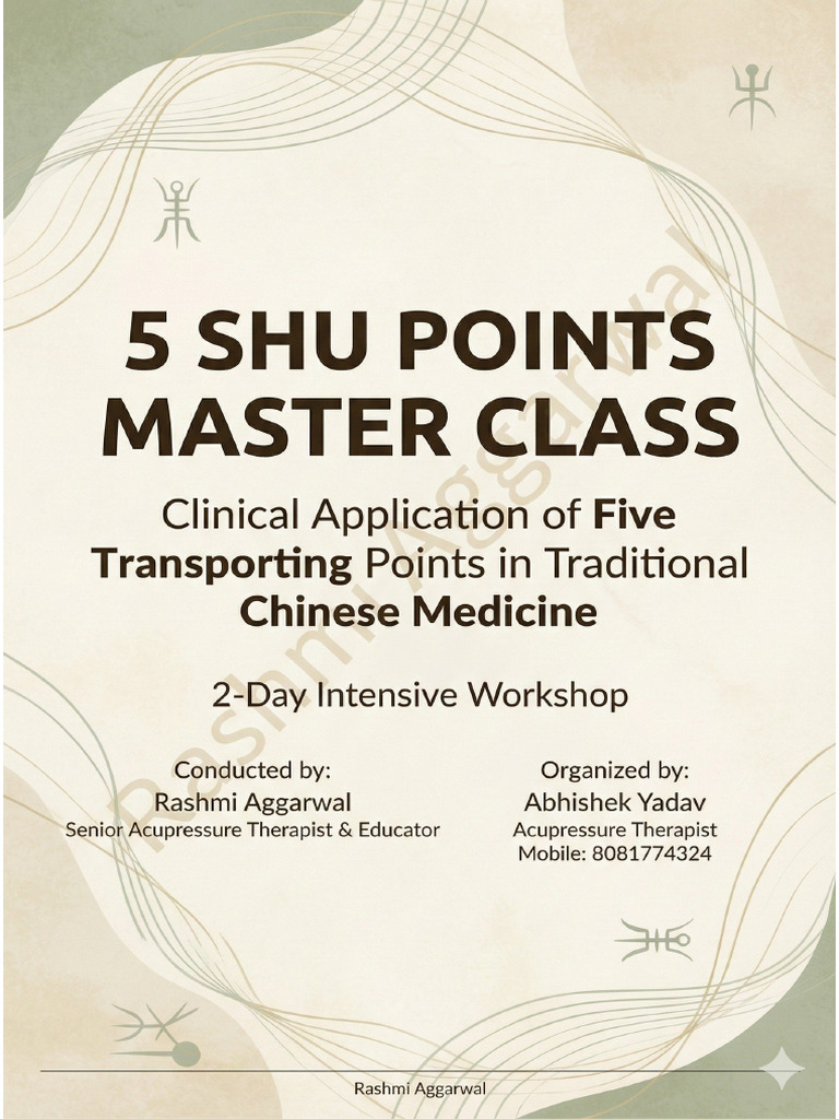 5 Shu Points by Rashmi Mam | PDF