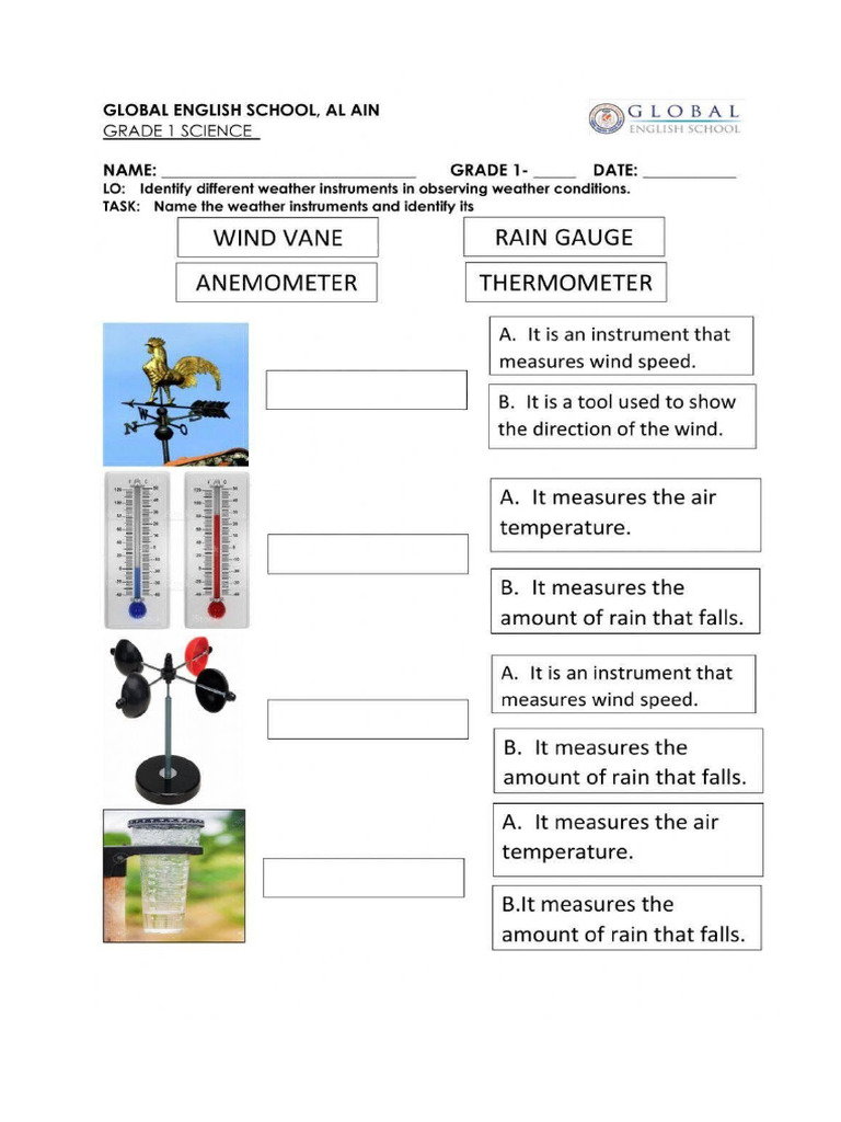 Weather Instruments | PDF