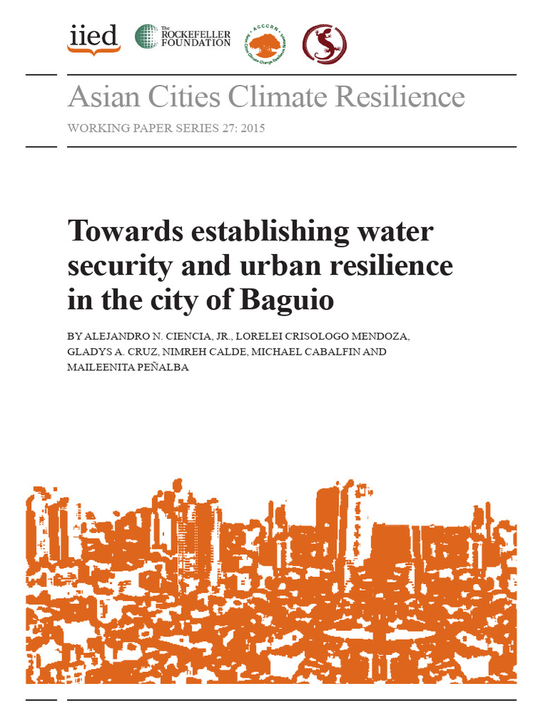 10754 Iied | PDF | Ecological Resilience | Water Security