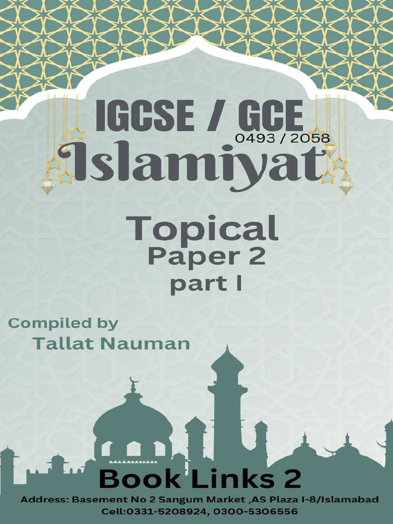 IGCSE Islamiyat Revision Guide | PDF | Hadith | Muhammad