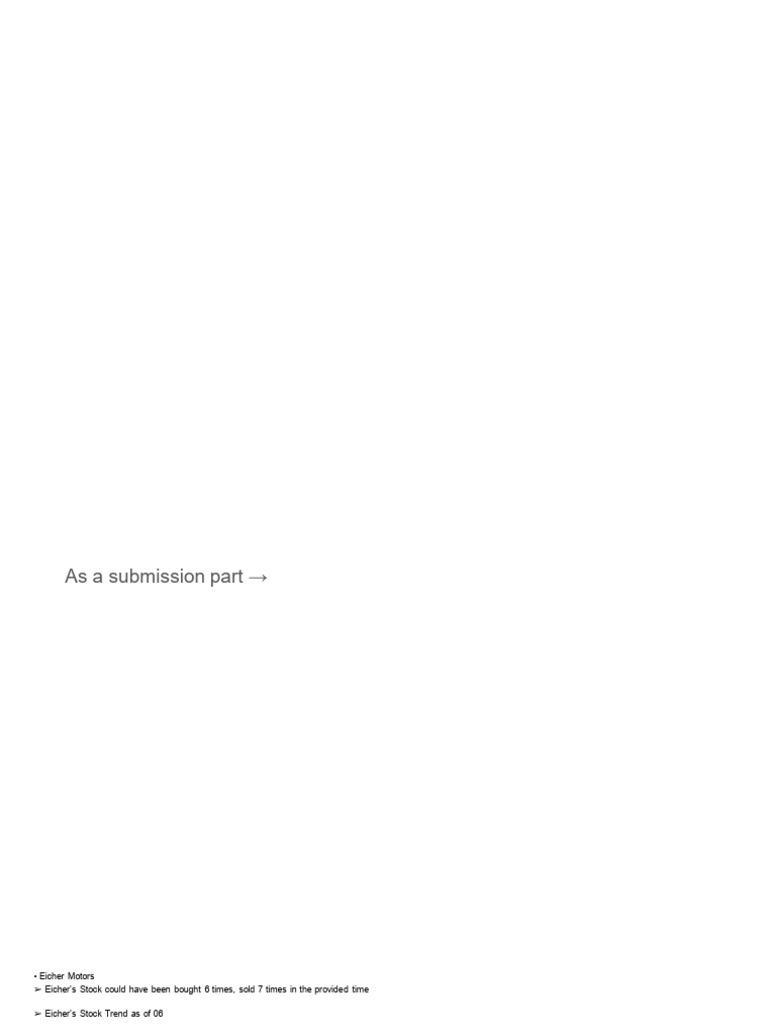 SQL- Stock Market Analysis | PDF