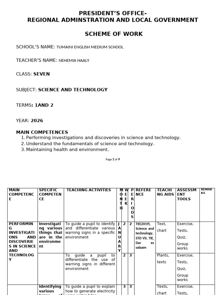 Science Vii 2026 | PDF