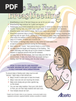 Fortifying Breast Milk with Formula | PDF | Teaspoon | Milk