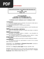 MODEL0 DE PROPOSTA DE APRESENTACAO ARTÍSTICA