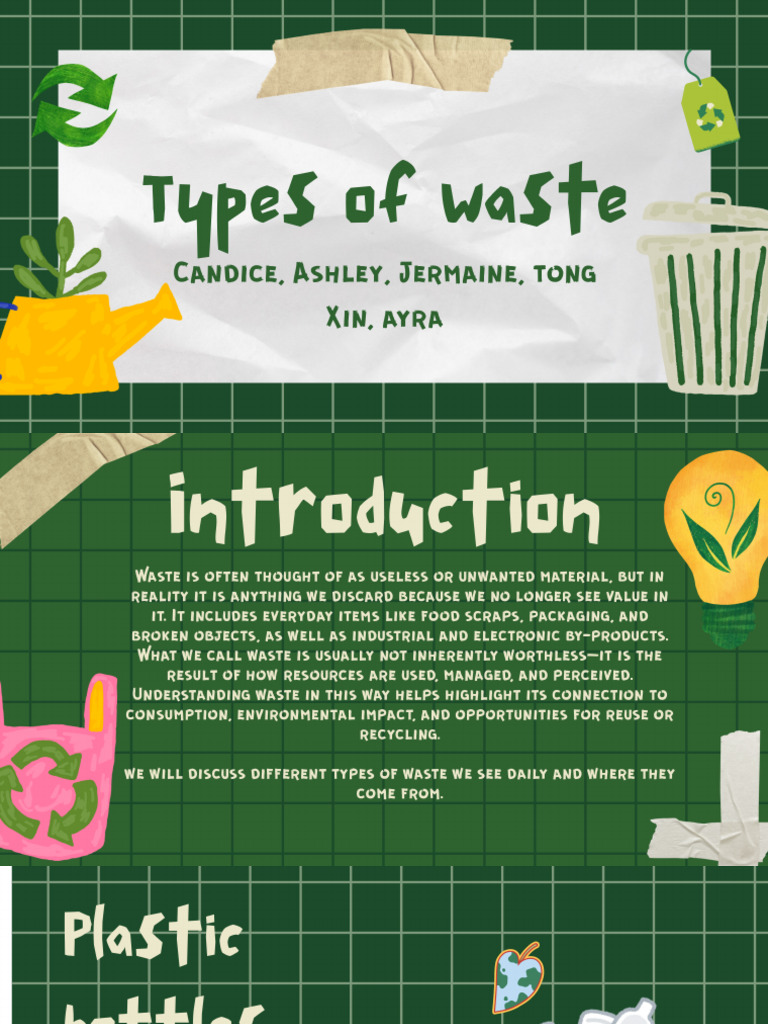 Types of Waste | PDF
