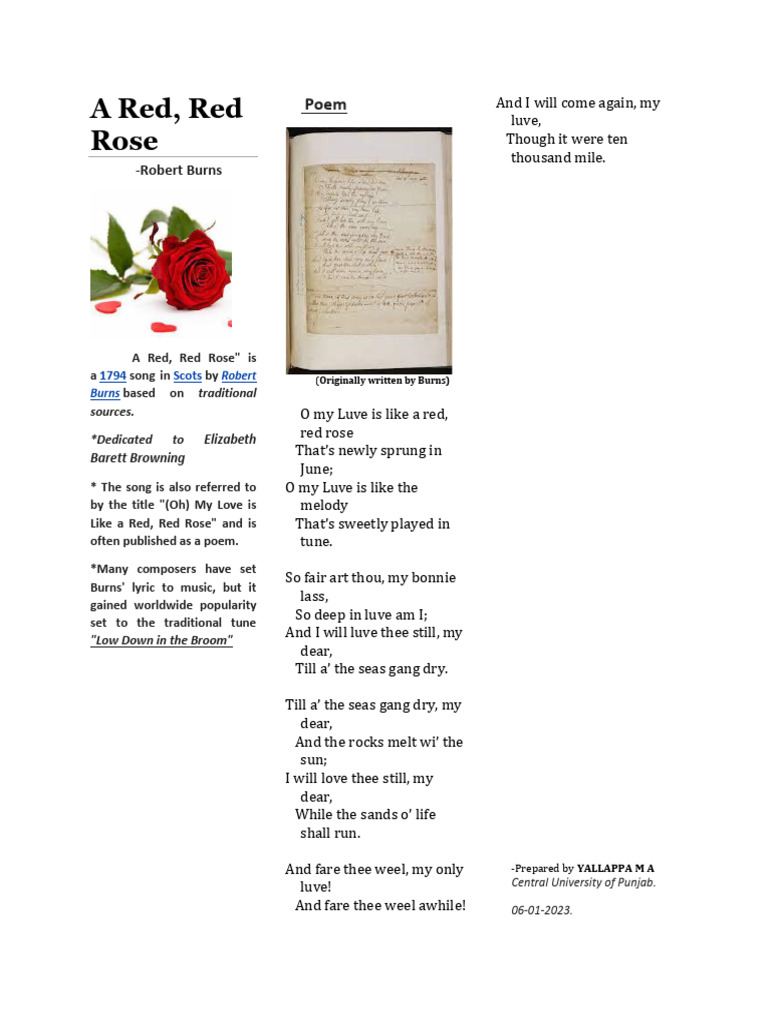Robert Burns' 
