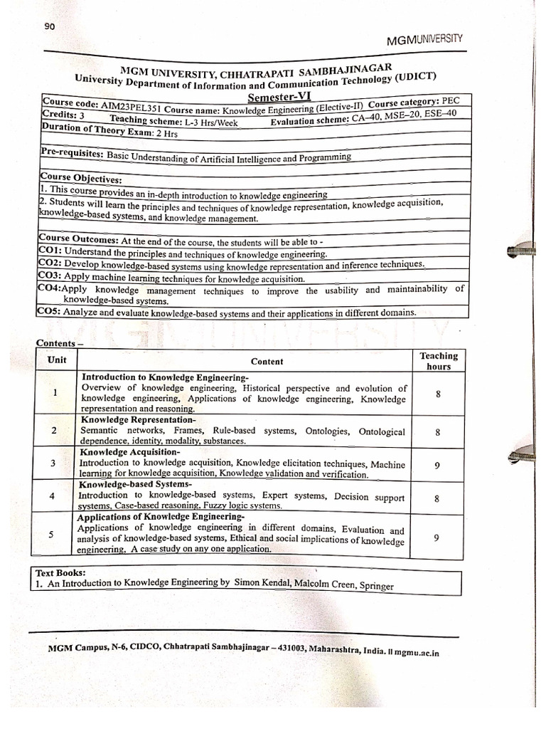 Knowledge Engineering | PDF