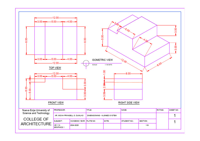 Aligned Dimensioning Techniques Guide | PDF | Technical Drawing