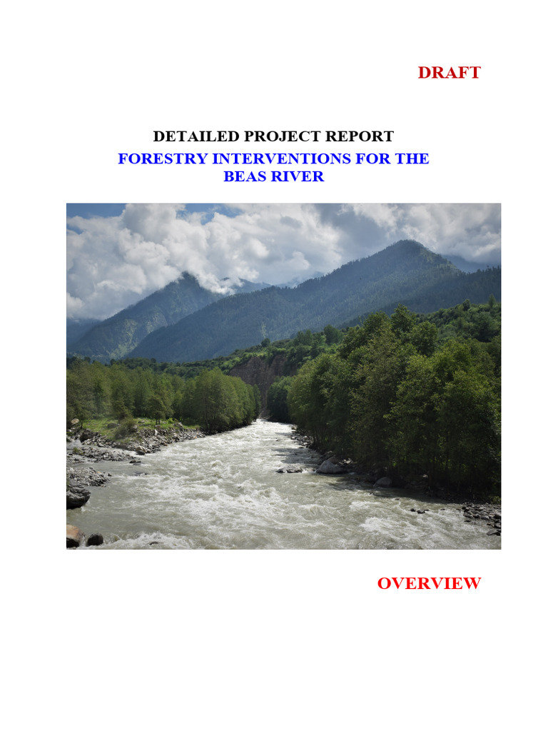 Beas River Forestry Restoration Report | PDF | Ecological Restoration ...