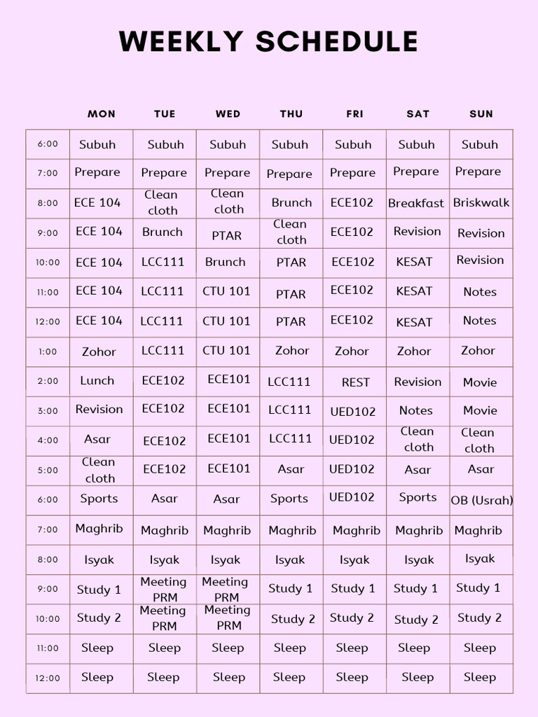 Pink & White Minimalist Study Timetable Planner_20251130_121046_0000 | PDF