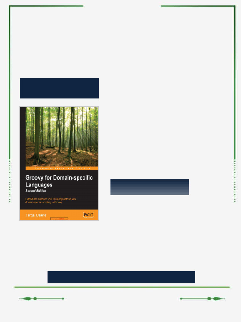 Groovy for Domain specific Languages Second Edition Dearle ebook full ...