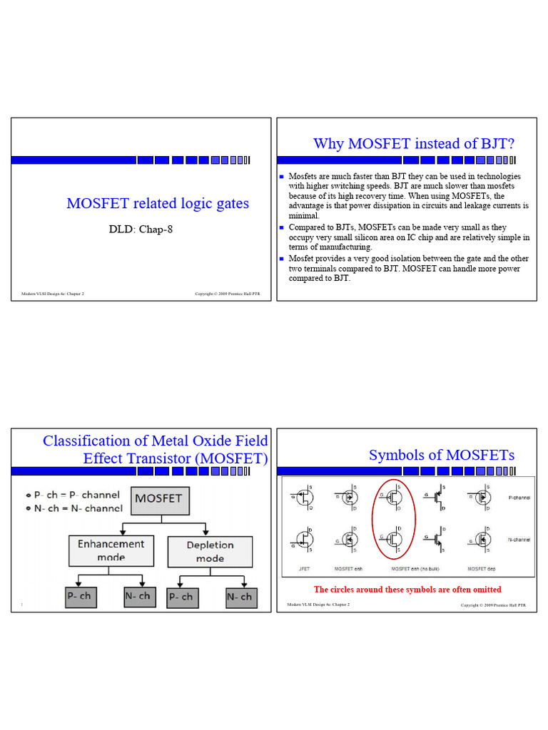 MOSFET Logic Gates in VLSI Design | PDF | Mosfet | Cmos