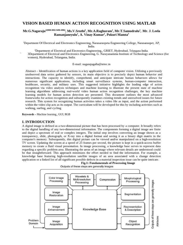 Human Action Recognition with MATLAB | PDF | Matlab | Support Vector ...