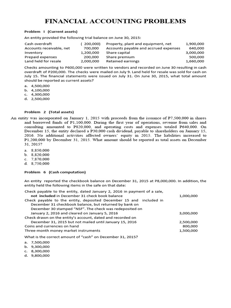 FAR-Test-bank-doc_copy | PDF | Goodwill (Accounting) | Fair Value