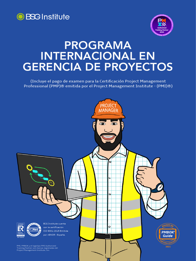 Programa Internacional en Gerencia de Proyectos | PDF | Profesional en ...