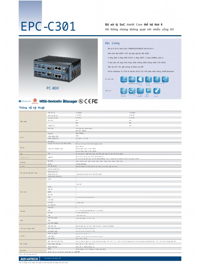 EPC-C301: Pc-Box | PDF