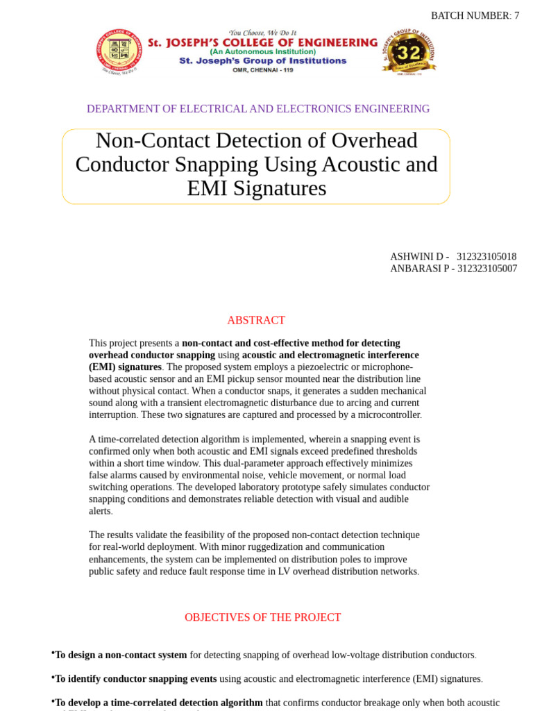 Sem Mini Project | PDF | Electromagnetic Interference | Infrastructure