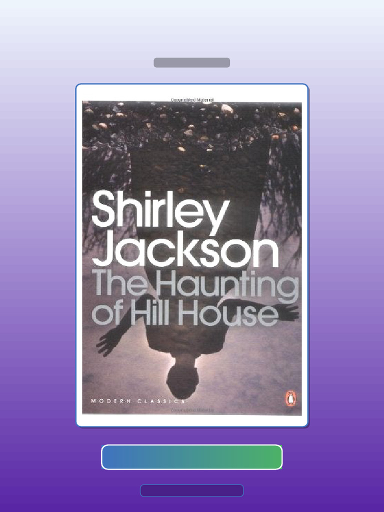 Test Bank for the Haunting of Hill House | PDF | Multiple Choice ...