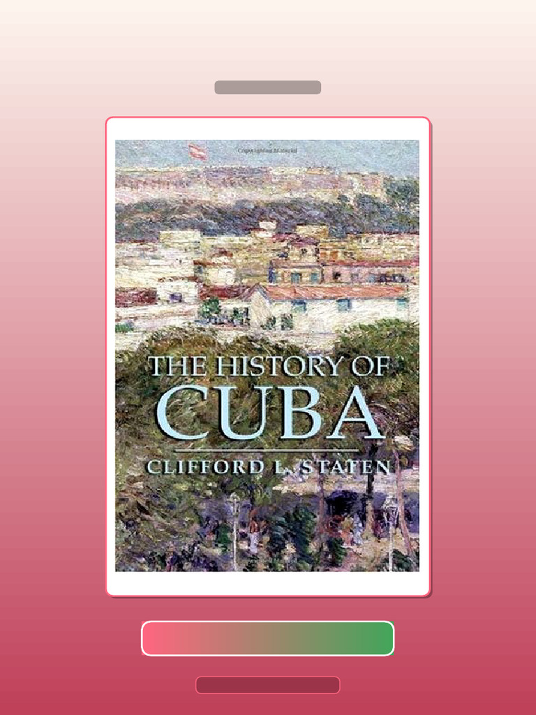 Test Bank for the History of Cuba | PDF | Multiple Choice | Learning