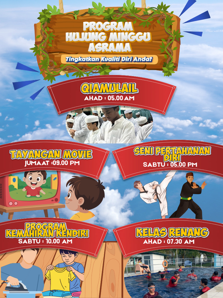 Program Hujung Minggu Asrama | PDF