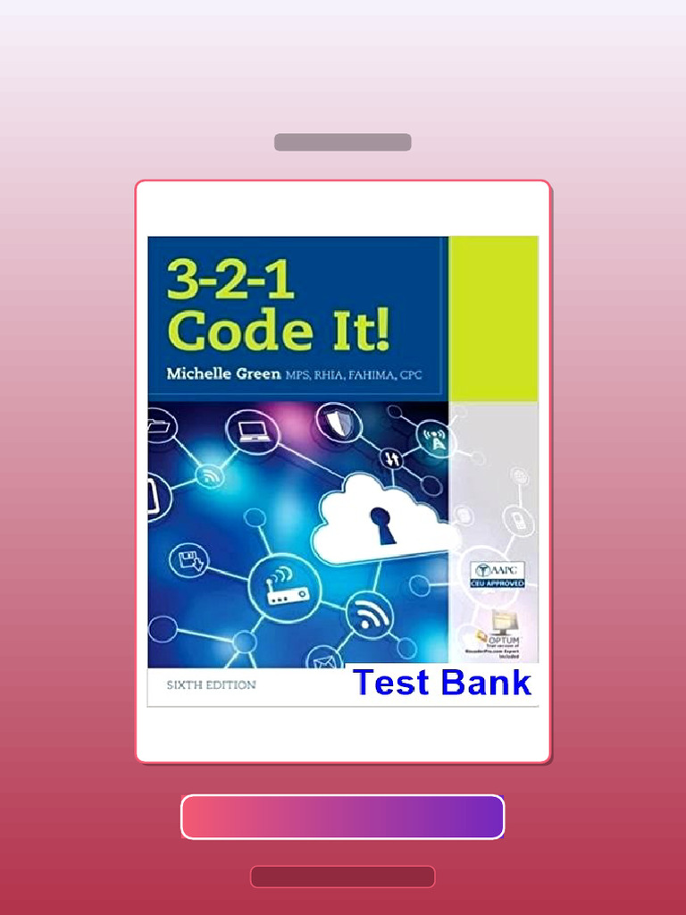 Test Bank for 3 2 1 Code It 6th Edition Green | PDF | Information