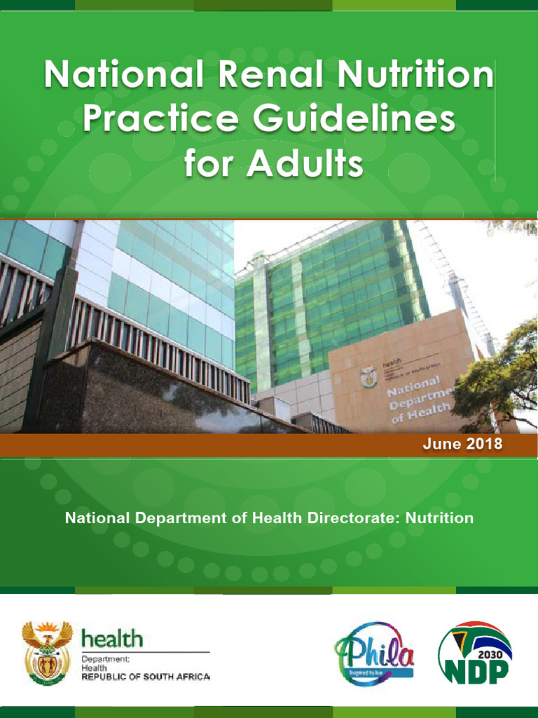 Renal Nutrition Guidelines for Adults | PDF | Chronic Kidney Disease ...