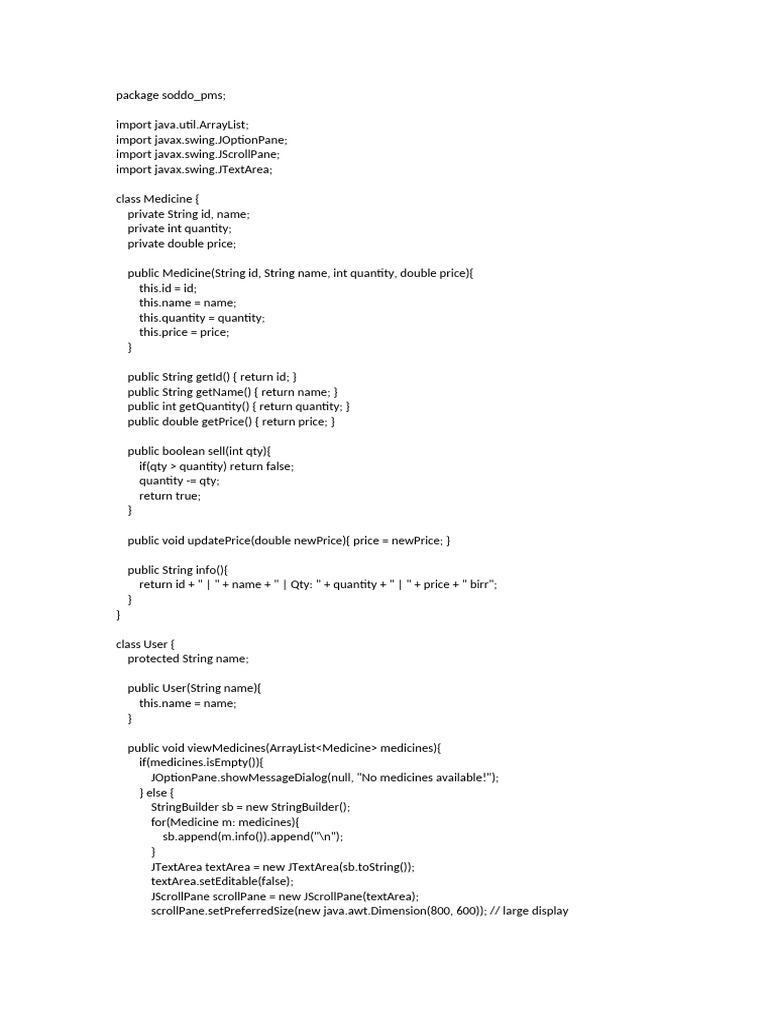 package soddo | PDF | Computer Programming