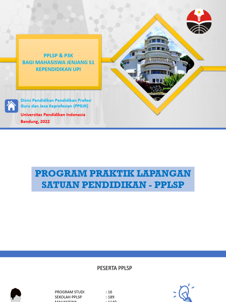 PPLSP dan P3K Mahasiswa UPI 2022 | PDF