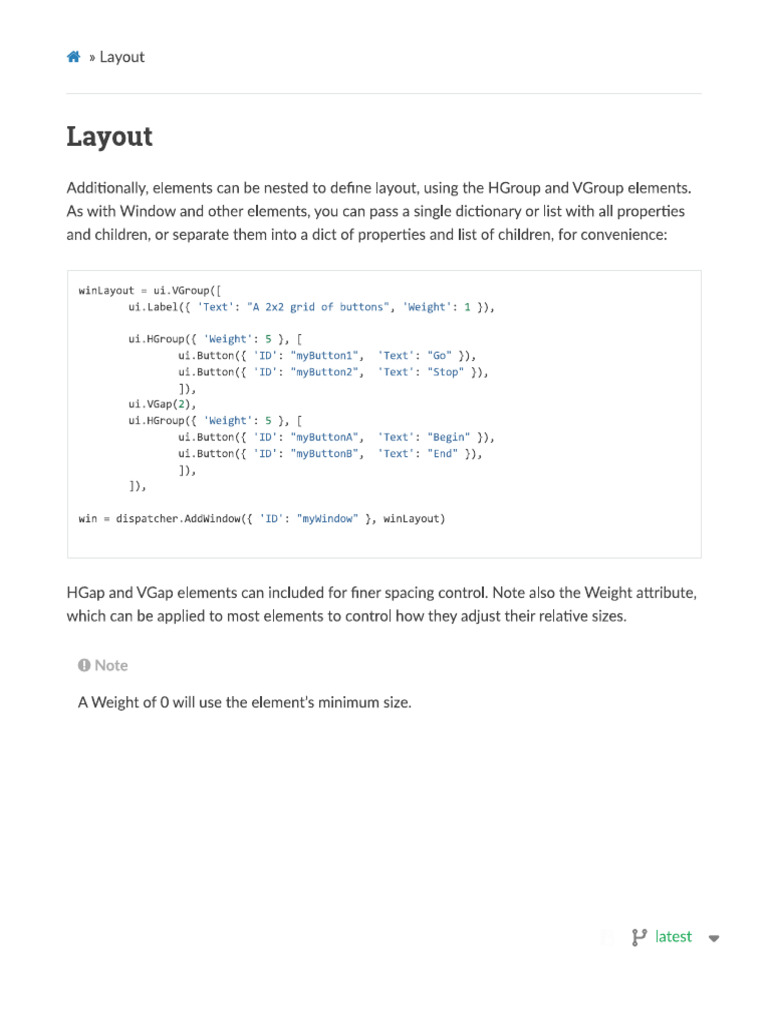 Layout | PDF