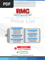 Lab Test Price List in Pakistan 2024 | PDF | Blood Plasma | Hepatitis
