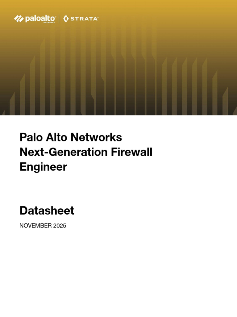 Palo Alto NGFW Engineer Exam Guide | PDF | Computer Network | Firewall ...