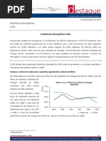Demografia -  2009