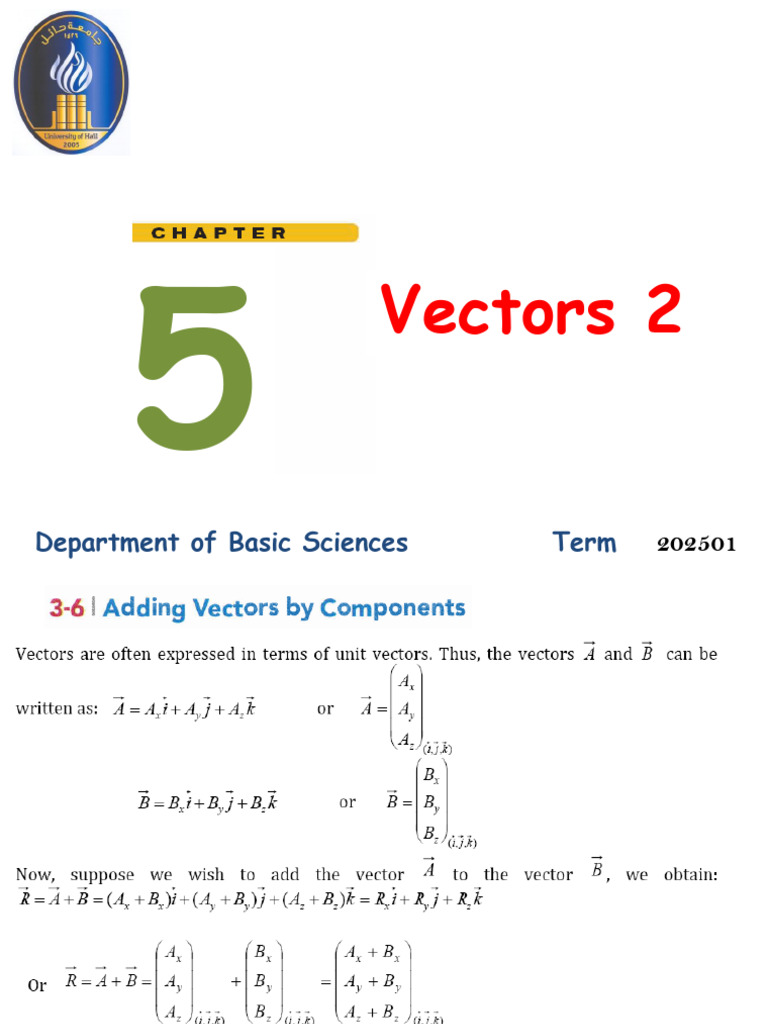 Vector Addition and Magnitude Exercises | PDF