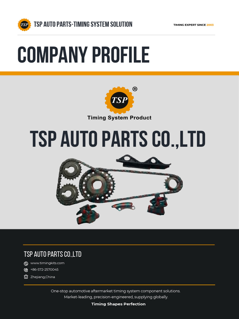 TSP Auto Parts: Precision Timing Solutions | PDF | Machining ...