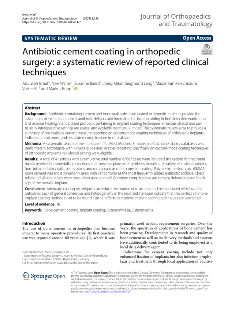 s10195-021-00614-7 | PDF | Systematic Review | Implant (Medicine)