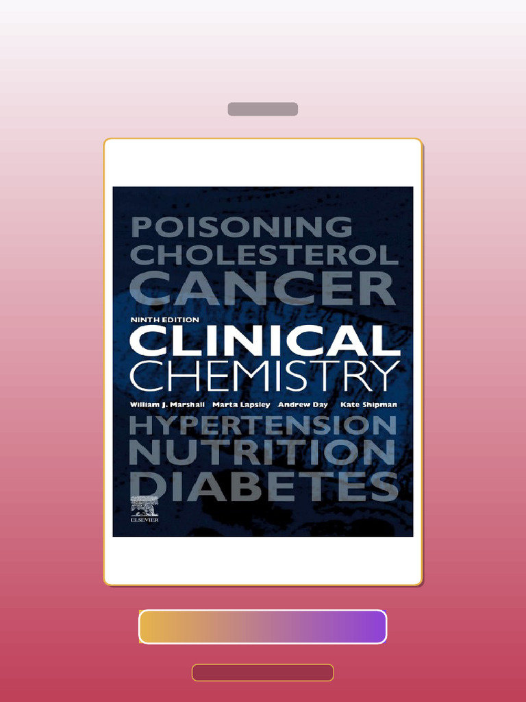 Test Bank for Clinical Chemistry 9th Edition | PDF | Multiple Choice