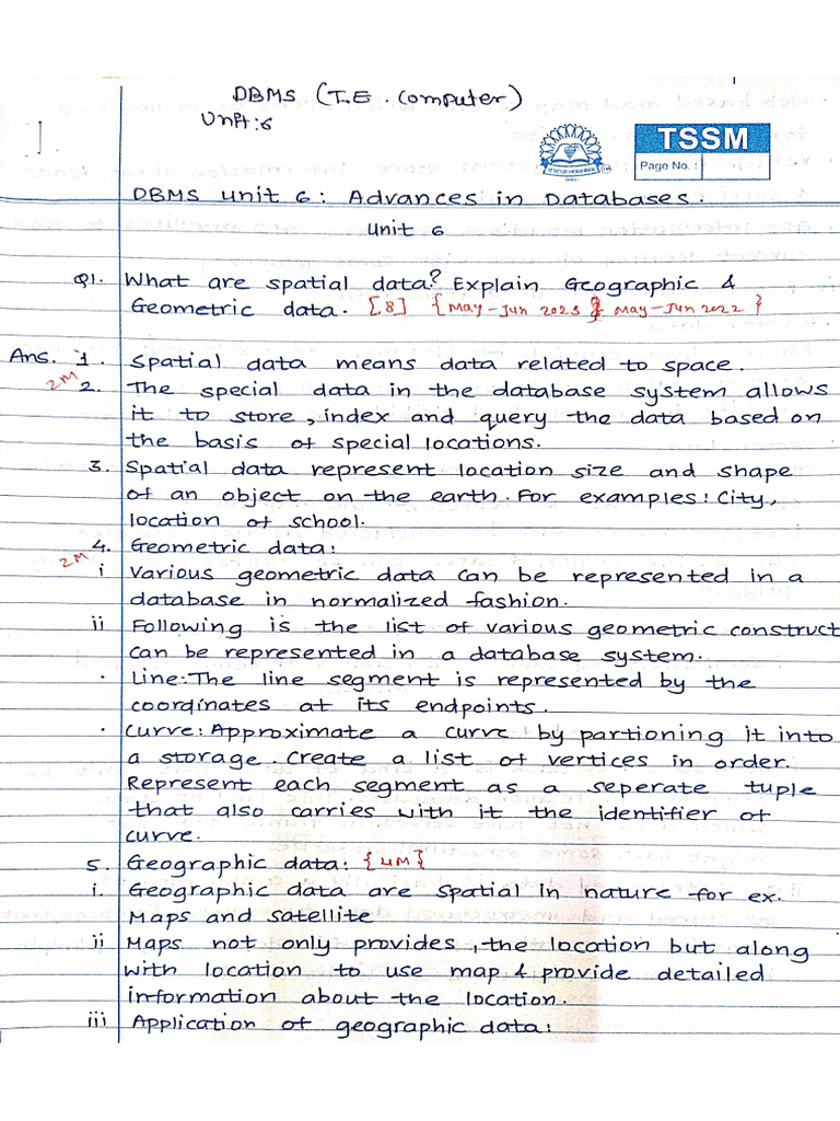 Dbms Unit 6 | PDF