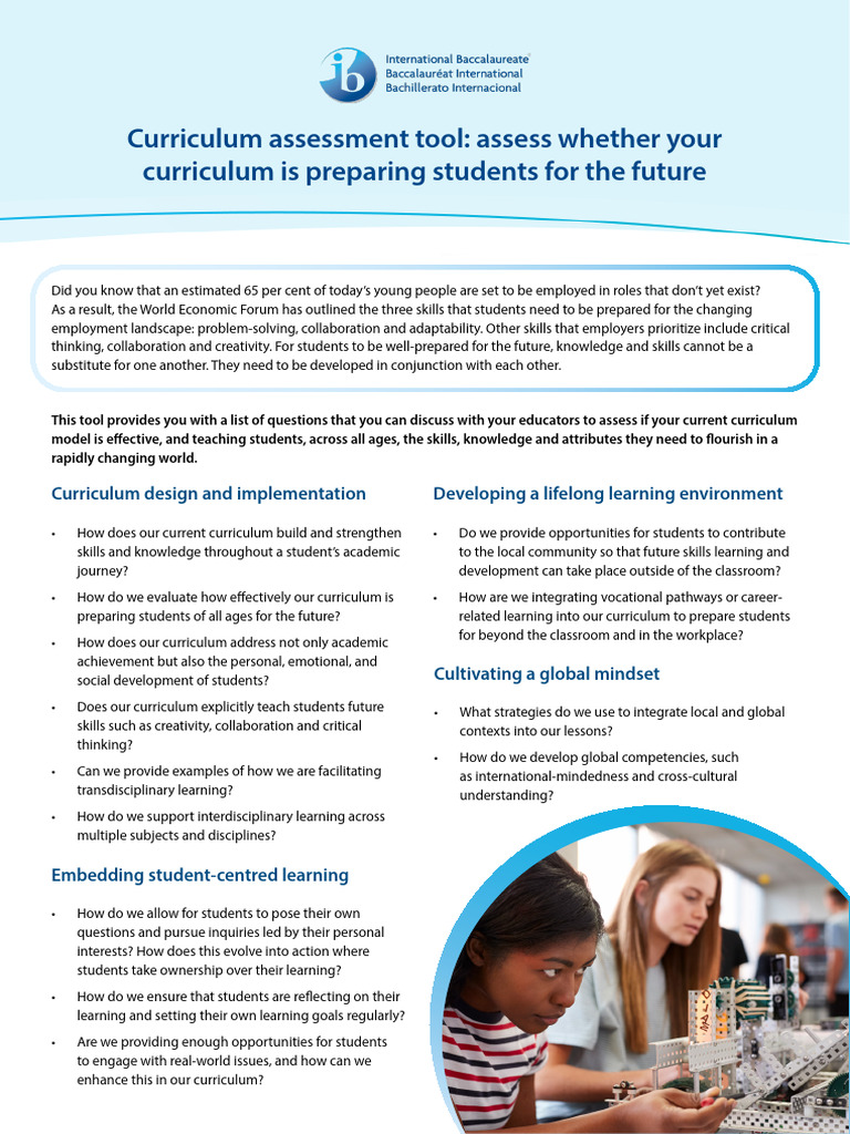 Curriculum Assessment for Future Skills | PDF | Curriculum | Learning