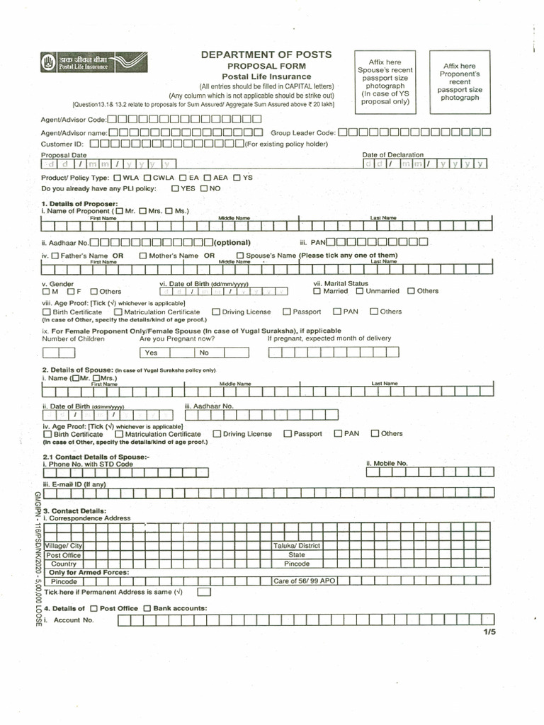 Pli Form | PDF