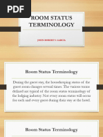 Housekeeping Room Status Codes Explained | PDF | Social Science