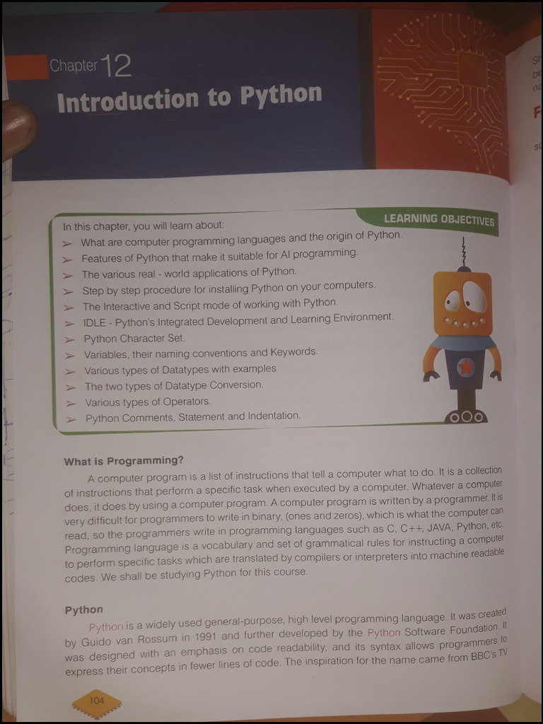 Introduction To Python | PDF