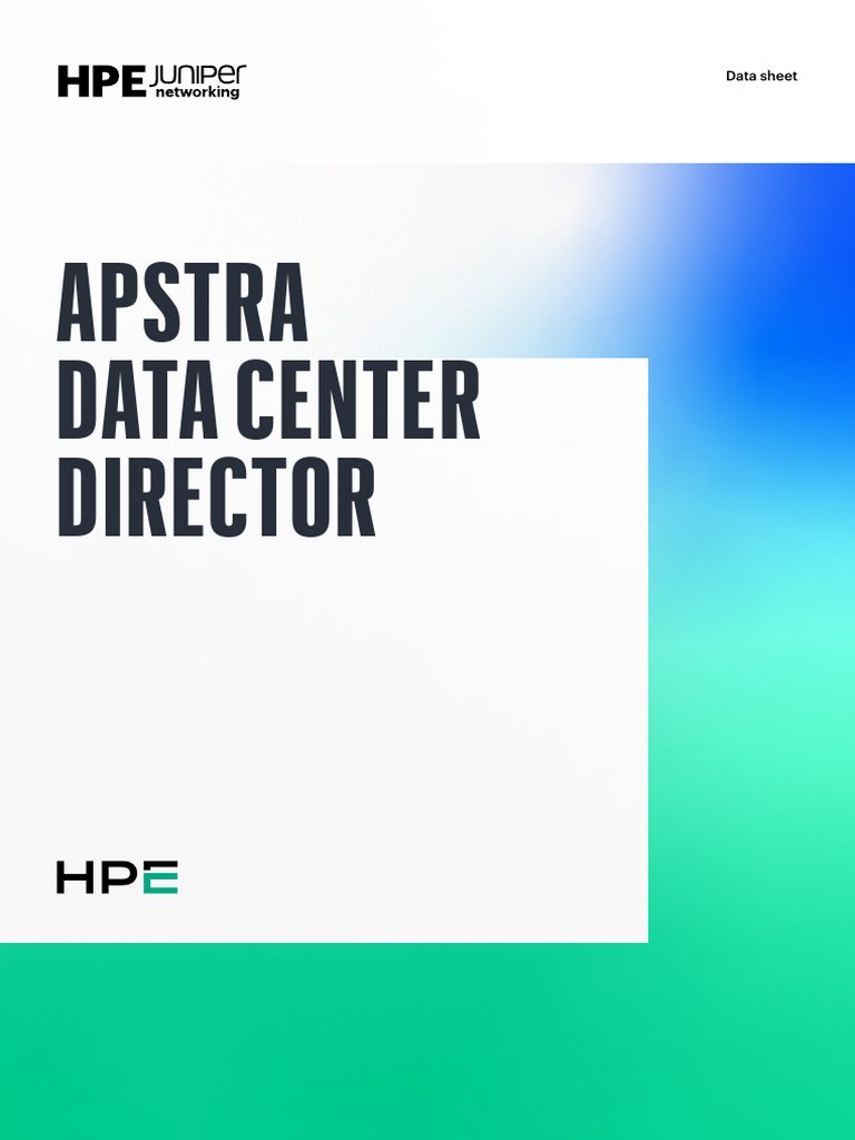 Apstra Data Center Director Overview | PDF | Computer Network | Data Center