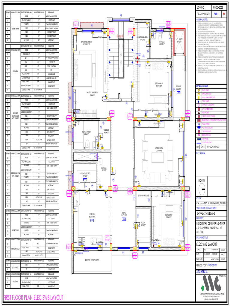 First Floor Electrical Layout Plan | PDF | Chess | Chess Theory