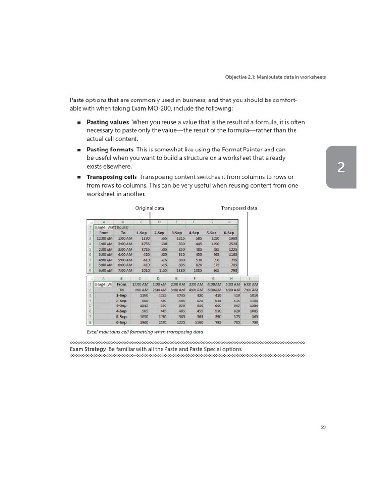 Excel Data Manipulation Techniques | PDF | Microsoft Excel | Computing